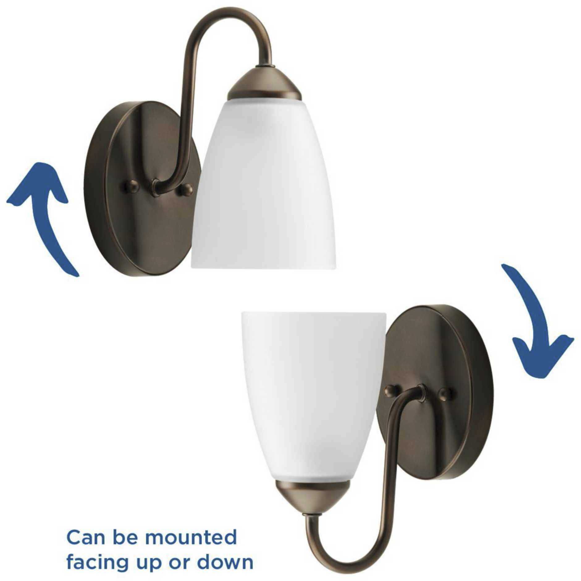 Gather 1 Light 5 inch Antique Bronze Bath Vanity Wall Light in Bulbs Not Included, Standard