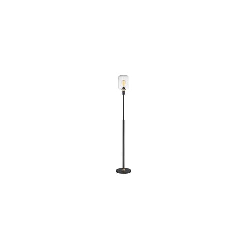 Luken 63 inch 60.00 watt Black Floor Lamp Portable Light
