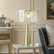 Verena 28 inch 60 watt Polished Brass Table Lamp Portable Light