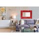 Zenith 39 X 31 inch Glossy Red Wall Mirror