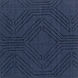 Ashlee 120 X 96 inch Dark Blue Handmade Rug in 8 x 10, Rectangle