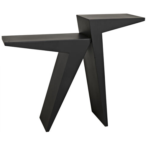 Steam 42 X 14 inch Matte Black Console