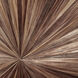 Palm 30 inch 150.00 watt Brown Dyed Straw Table Lamp Portable Light