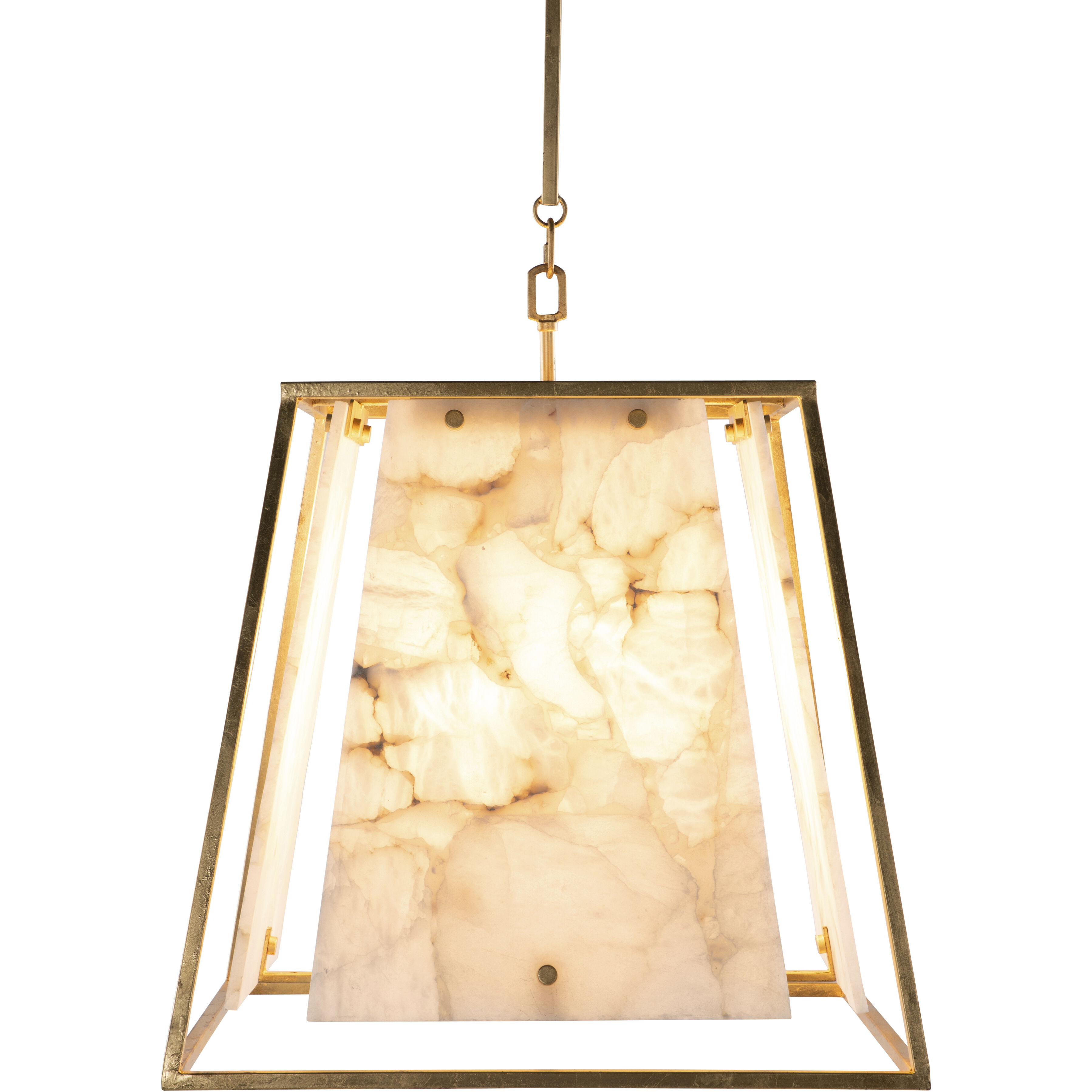 Stacey 1 Light 22 inch Gilded Gold and Alabaster Chandelier Ceiling Light