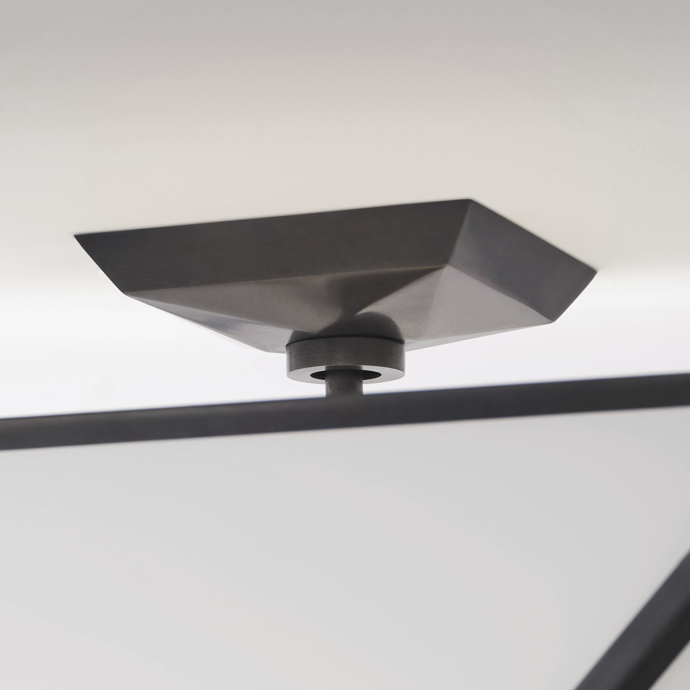 Julie Neill Lorino LED 20 inch Bronze Semi-Flush Mount Ceiling Light, Large