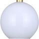 Monroe 1 Light 11.75 inch Gold Pendant Ceiling Light