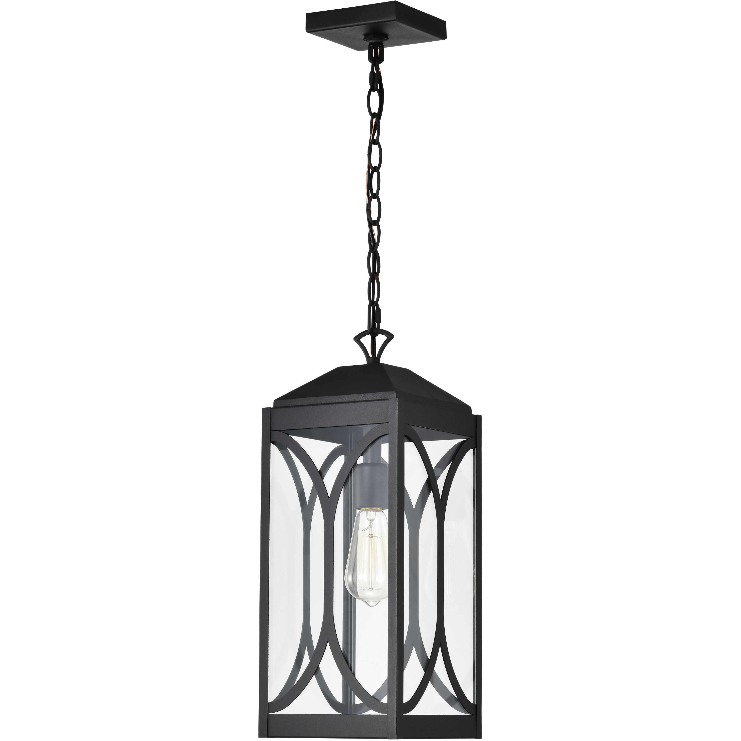 Oaklyn 1 Light 7.5 inch Matte Black Outdoor Hanging Light
