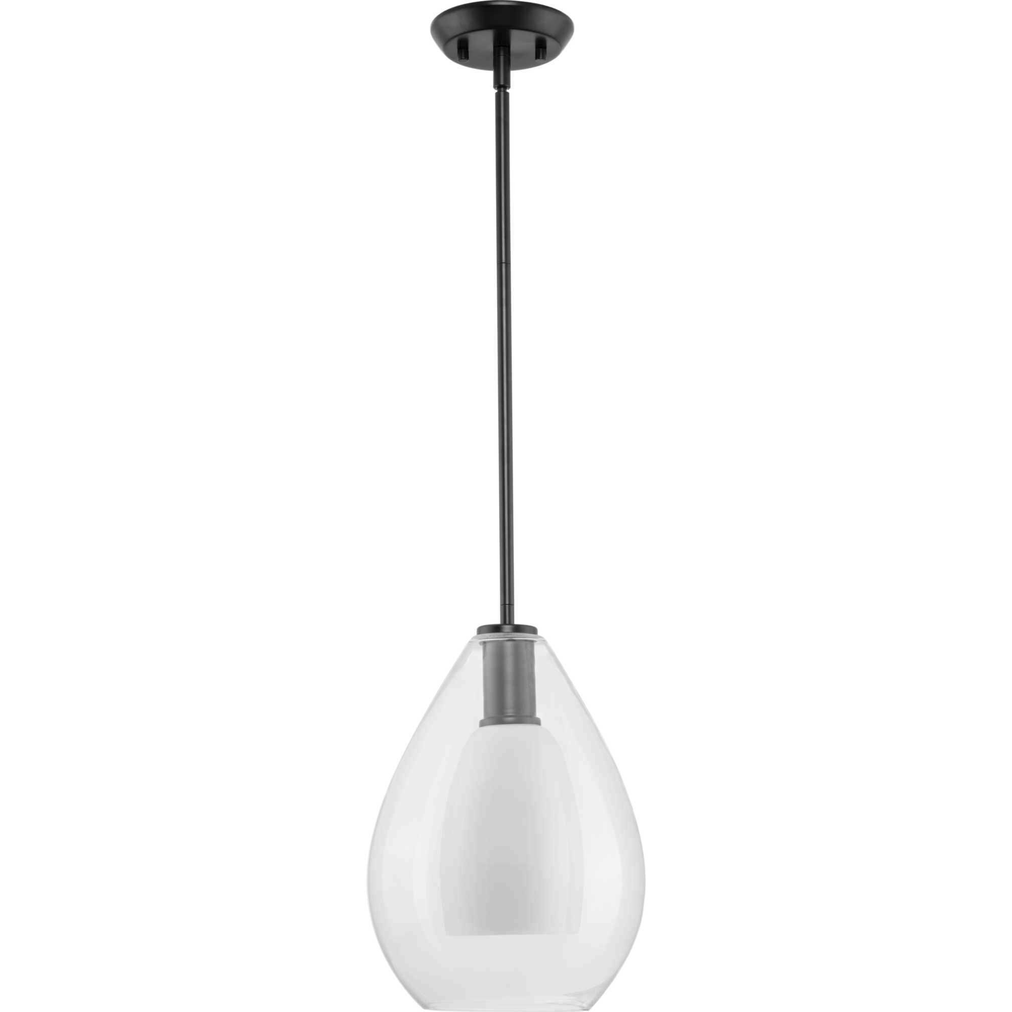 Carillon 1 Light 9.87 inch Matte Black Pendant Ceiling Light