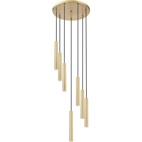 Forest LED 18 inch Modern Gold Chandelier Ceiling Light