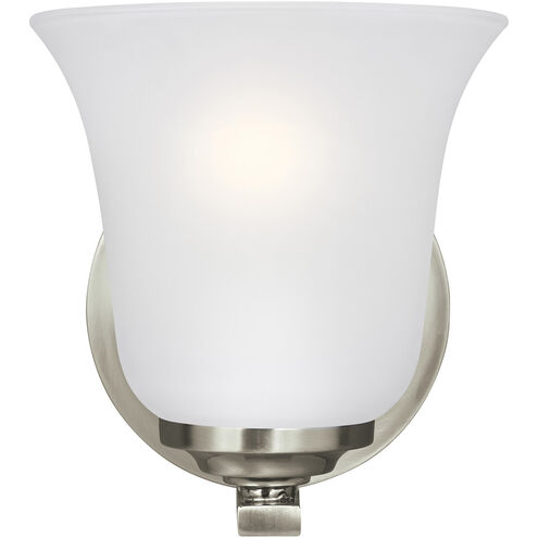 Emmons 1 Light 5.88 inch Brushed Nickel Bath Vanity Wall Sconce Wall Light