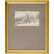 Coconino Burnished Brass and Hand Finished Framed Art