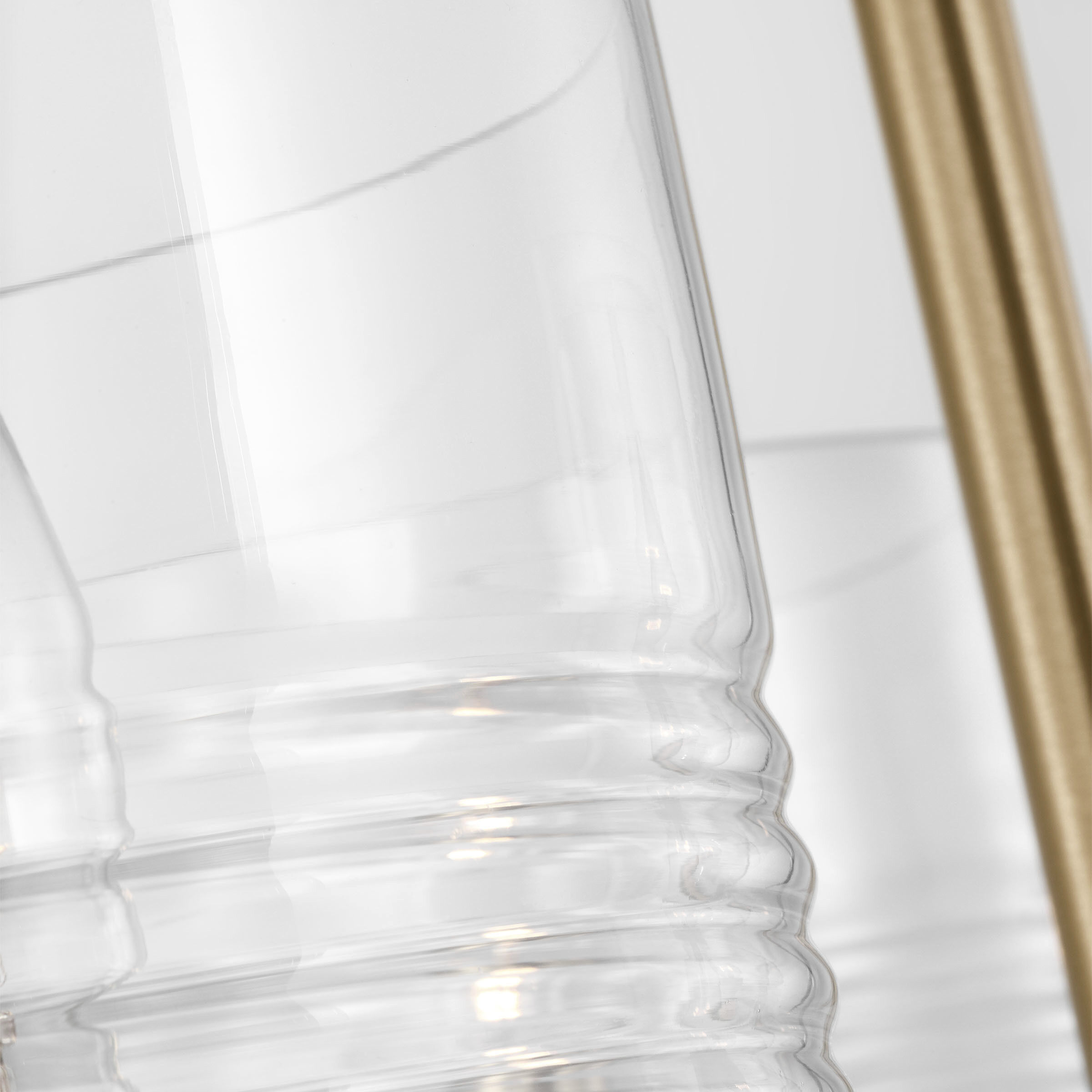 Drew & Jonathan Lochdale 3 Light 17.88 inch Satin Brass Chandelier Ceiling Light, Small