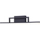 Caysen LED 24 inch Black Vanity Light Wall Light