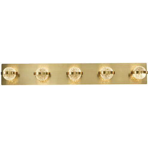 Ryder LED 32.75 inch Gold Vanity Light Wall Light