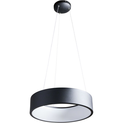 Orbit LED 18 inch Black Pendant Ceiling Light