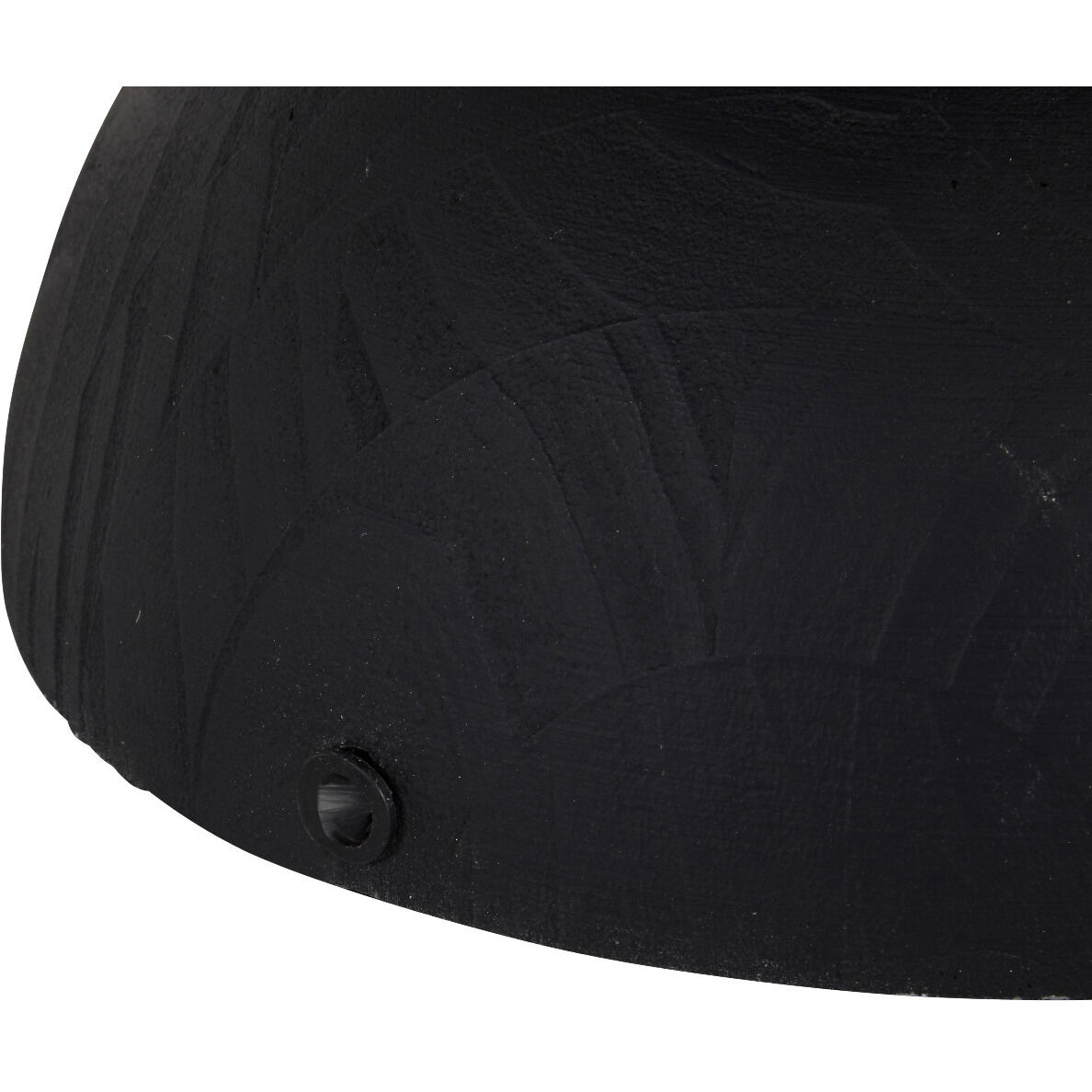 Maddox 30 inch Plaster Black Table Lamp Portable Light