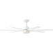 Current 56 inch Matte White Smart Fan