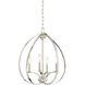 Tilbury 4 Light 19 inch Polished Nickel Pendant Ceiling Light 