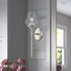 Willow 1 Light 6 inch Brushed Nickel Vanity Sconce Wall Light