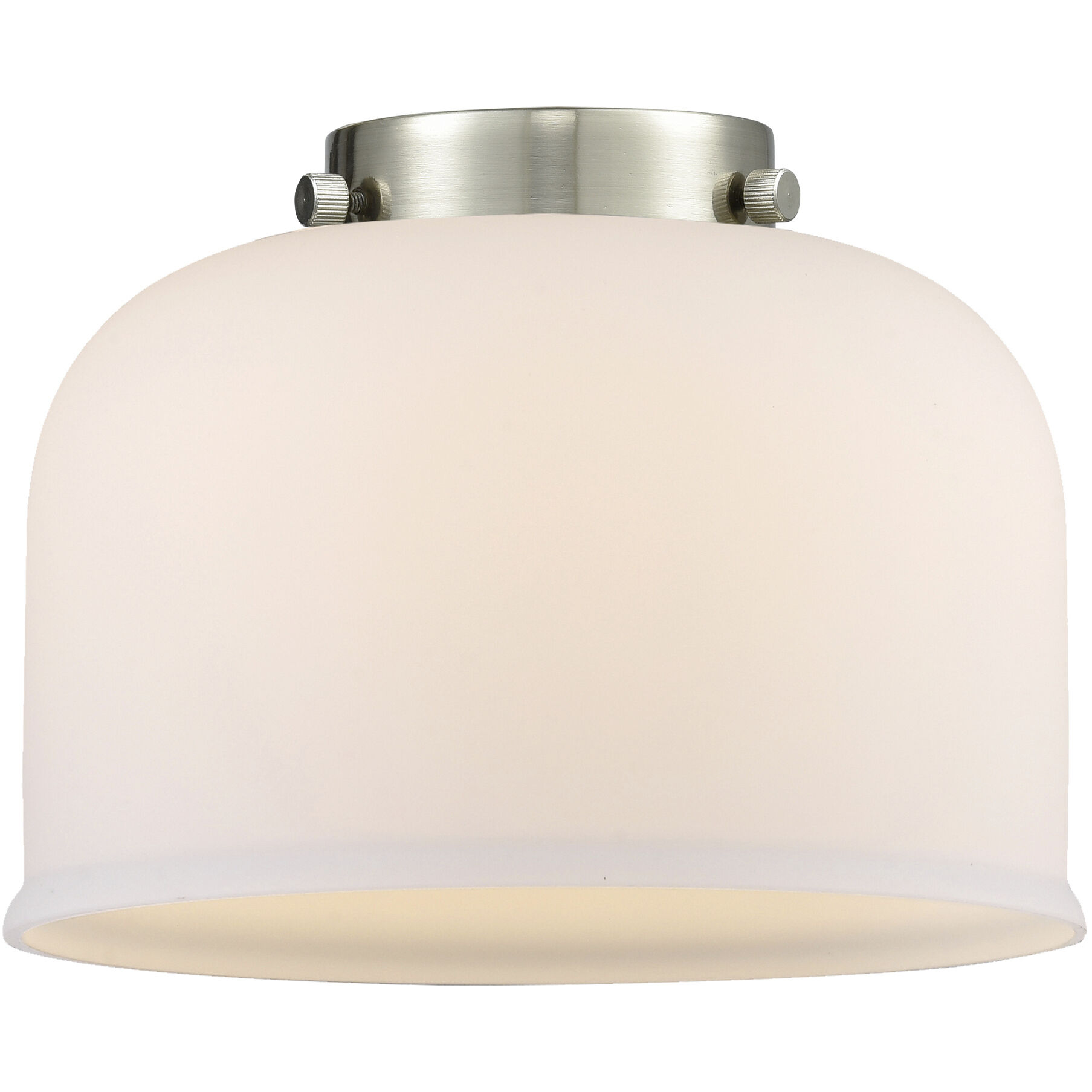 Franklin Restoration Bell LED 8 inch Oil Rubbed Bronze Mini Pendant Ceiling Light in Matte White