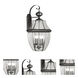 Monterey 4 Light 30 inch Black Outdoor Wall Lantern
