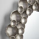 Gala 45.75 X 45 inch Antique Nickel Mirror