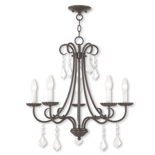 Daphne 5 Light 24.75 inch Chandelier