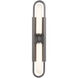 Whitt LED 3.25 inch Antique Nickel ADA Wall Sconce Wall Light
