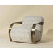 Sonesta Antique Brass / Haute Cobblestone Lounge Chair