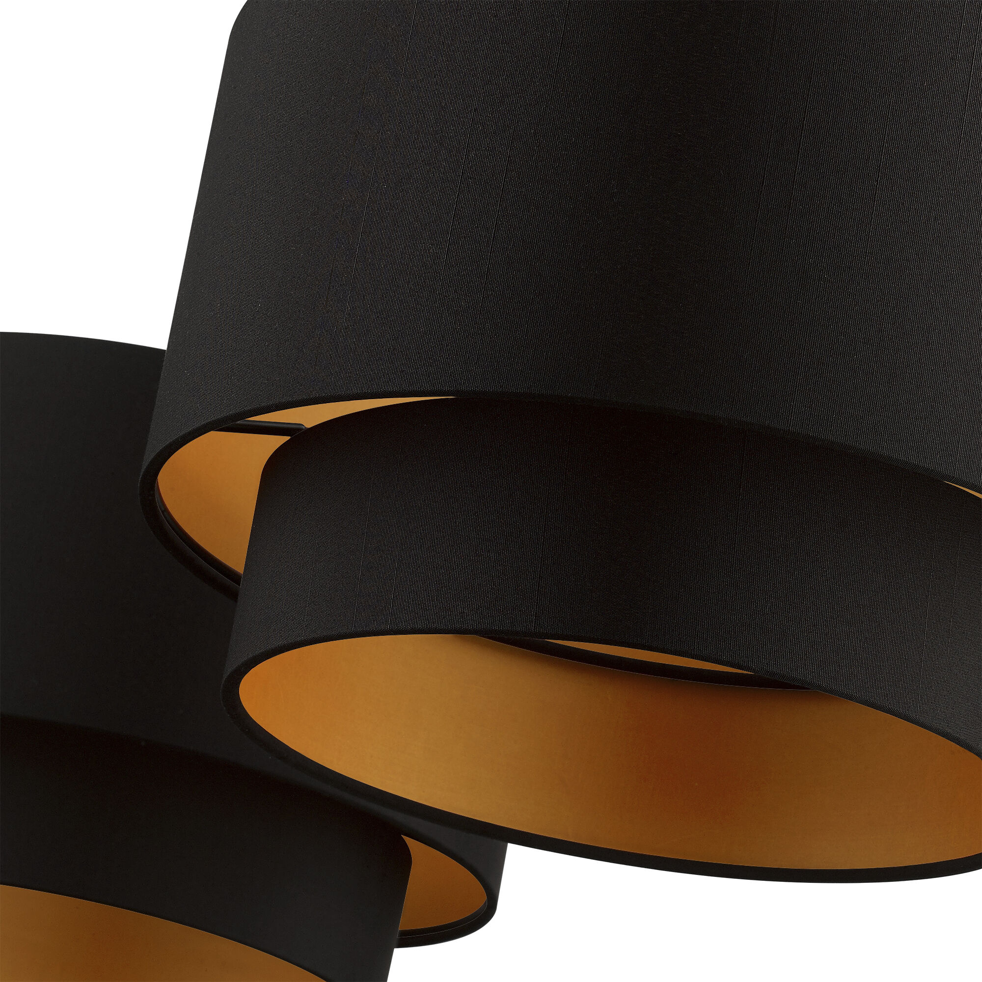 Sentosa 3 Light 49 inch Black Linear Chandelier Ceiling Light, Large