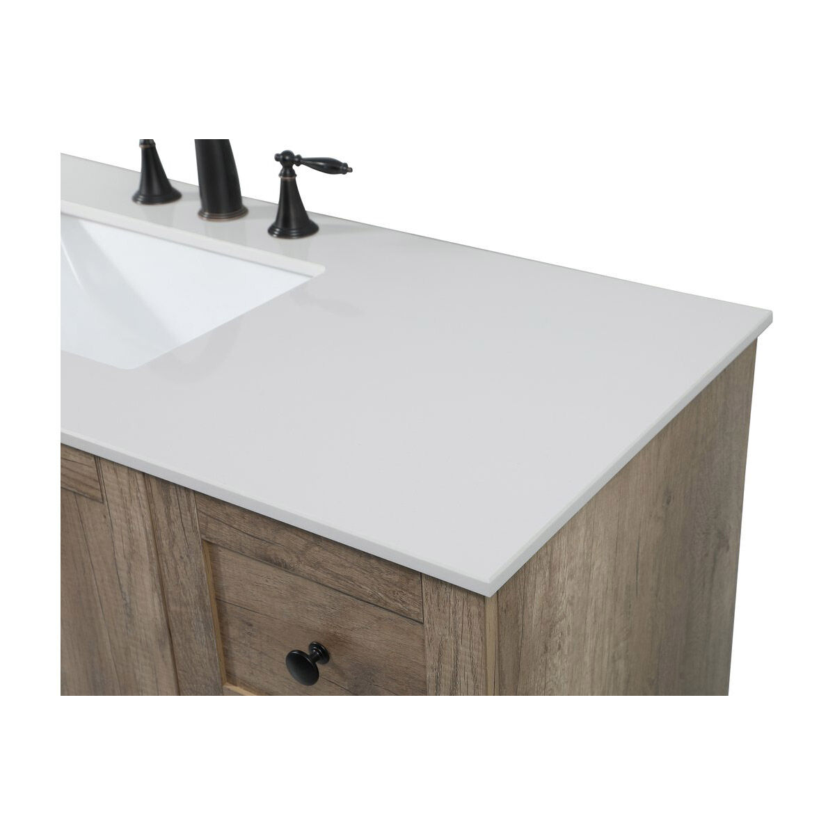 Soma 48 X 19 X 34 inch Natural Oak Vanity Sink Set