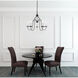 Alessia 5 Light 24 inch Black Chandelier Ceiling Light