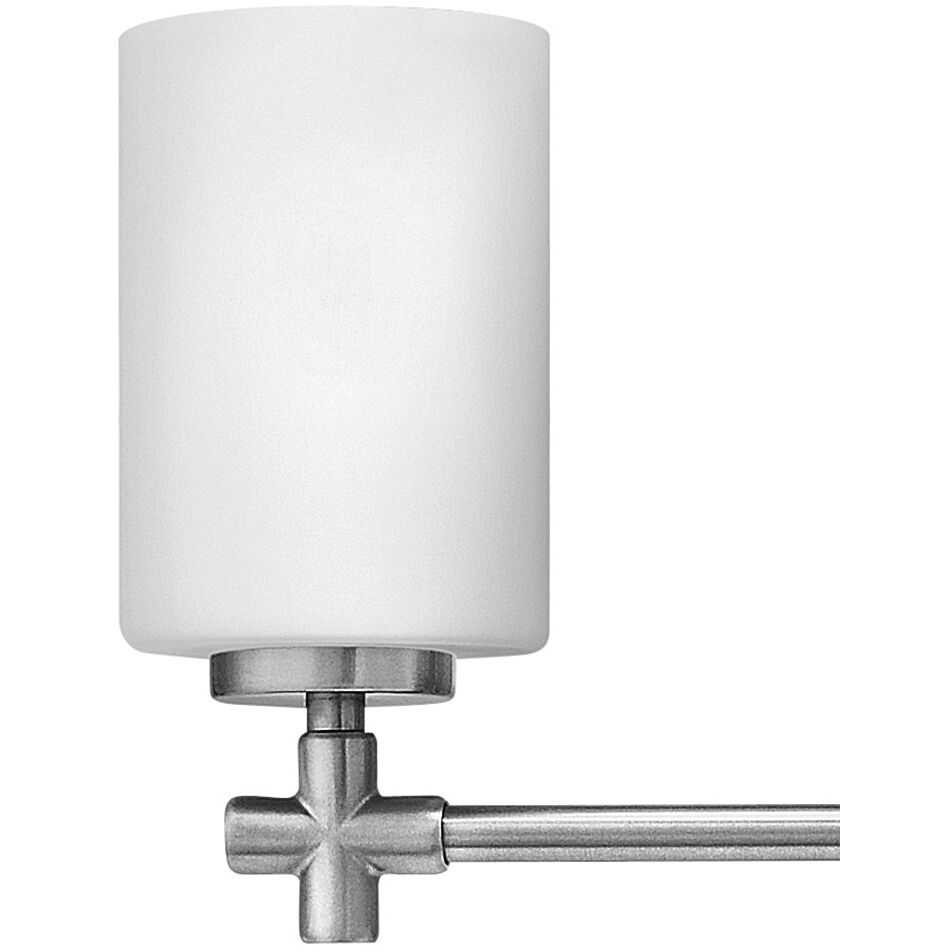 Laurel 4 Light 27.75 inch Brushed Nickel Vanity Light Wall Light