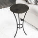 Gaston Round Metal End or Side Table