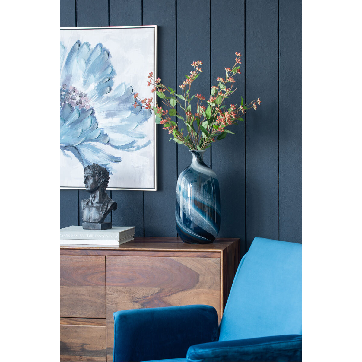 Mayron 15.7 X 7.5 inch Vase