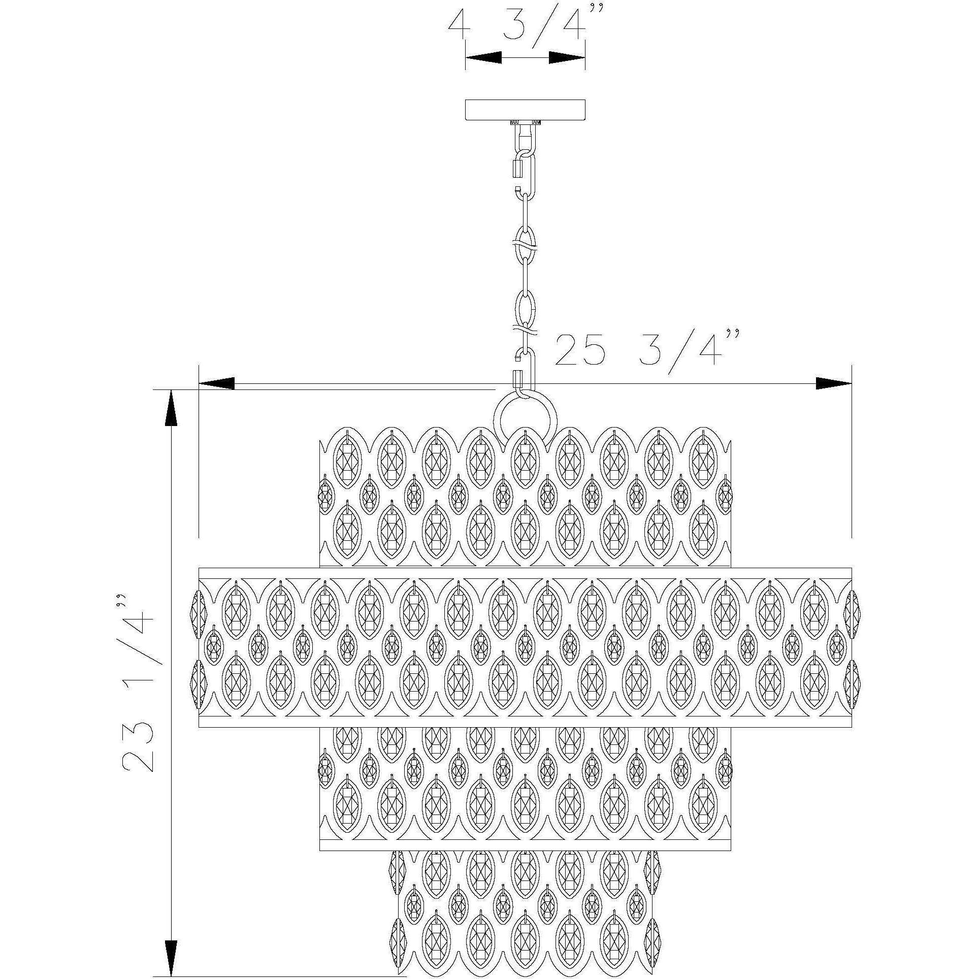 Dealey 13 Light 25.75 inch Heirloom Brass Chandelier Ceiling Light
