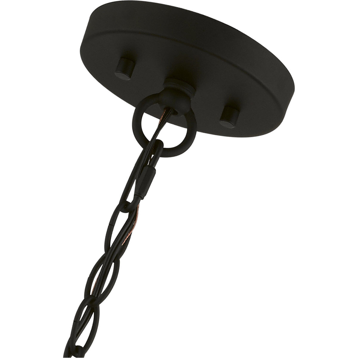 Bradhurst 5 Light 23 inch Black Pendant Chandelier Ceiling Light