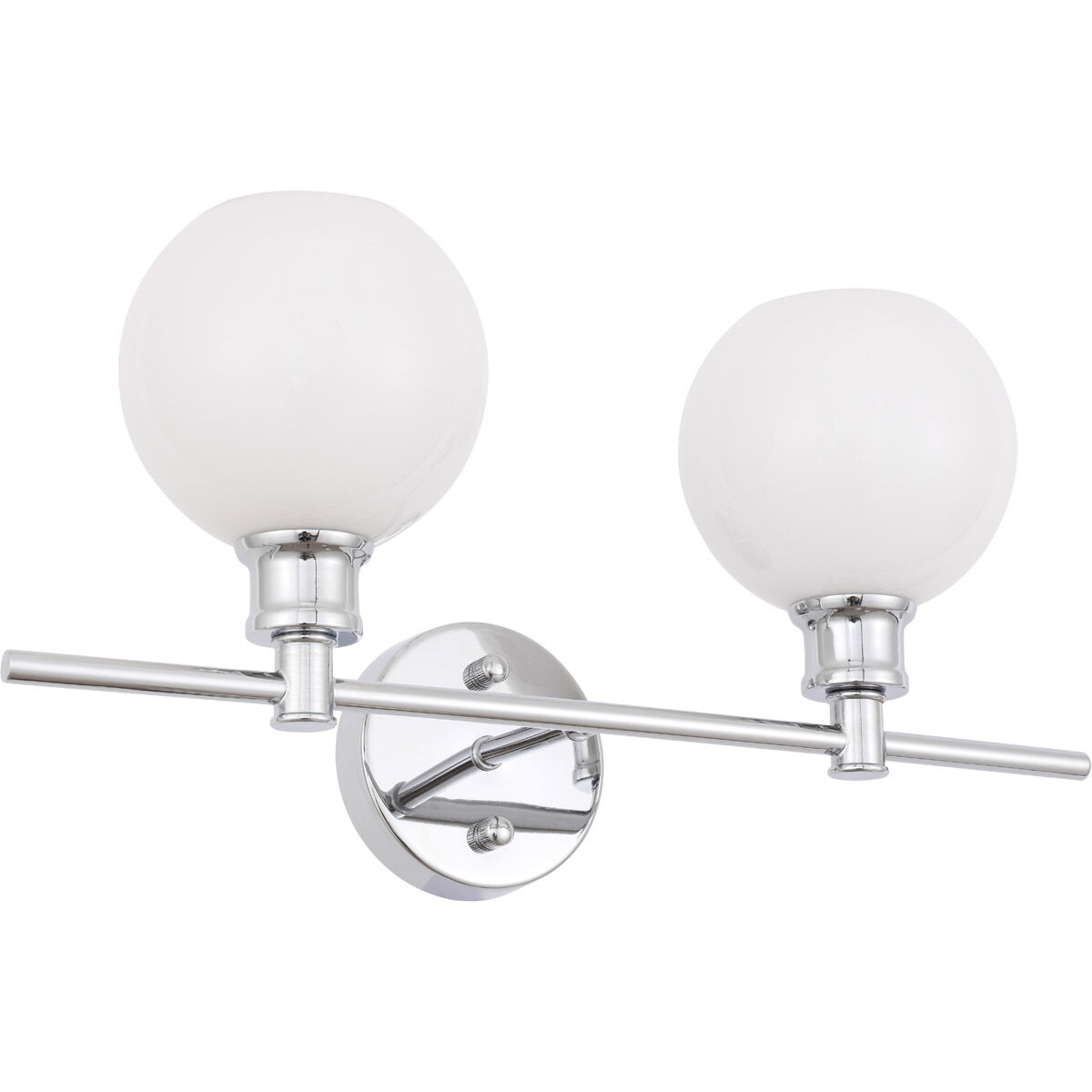 Syracuse 2 Light 19 inch Chrome Wall sconce Wall Light