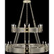 Mirage 24 Light 50 inch Gold Chandelier Ceiling Light