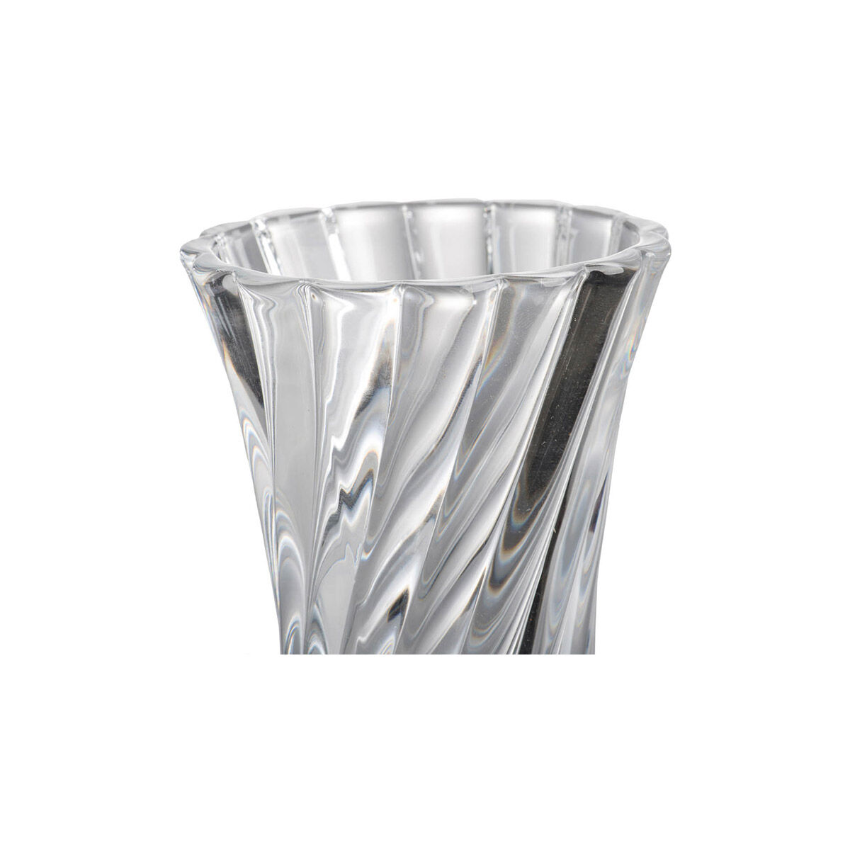 Curved Column 8 inch Vase