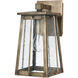Kirkdale 1 Light 13 inch Vintage Brass Outdoor Sconce