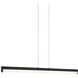 Junction LED 1.75 inch Matte Black Pendant Ceiling Light