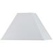 Square White 11 inch Shade, Square