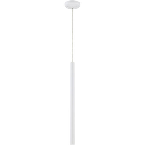 Forest LED 4.75 inch Matte White Pendant Ceiling Light in 1, 3, Matt white Steel