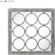 Maidstone 48.6 X 48.6 inch Antique Gray with Mirror Wall Mirror