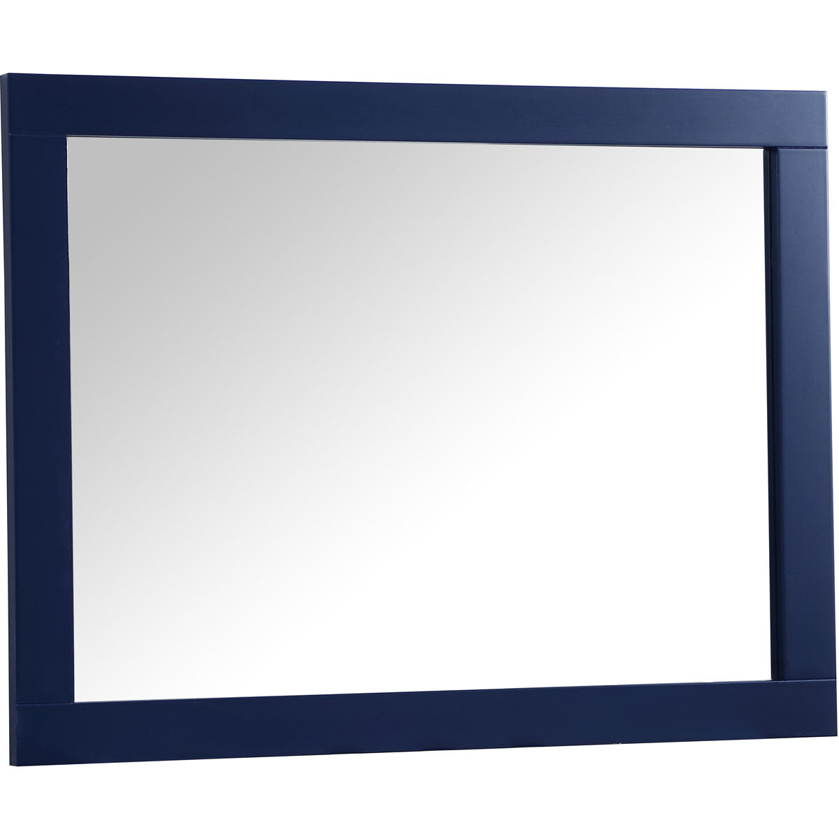Aqua 36 X 27 inch Blue Vanity Mirror