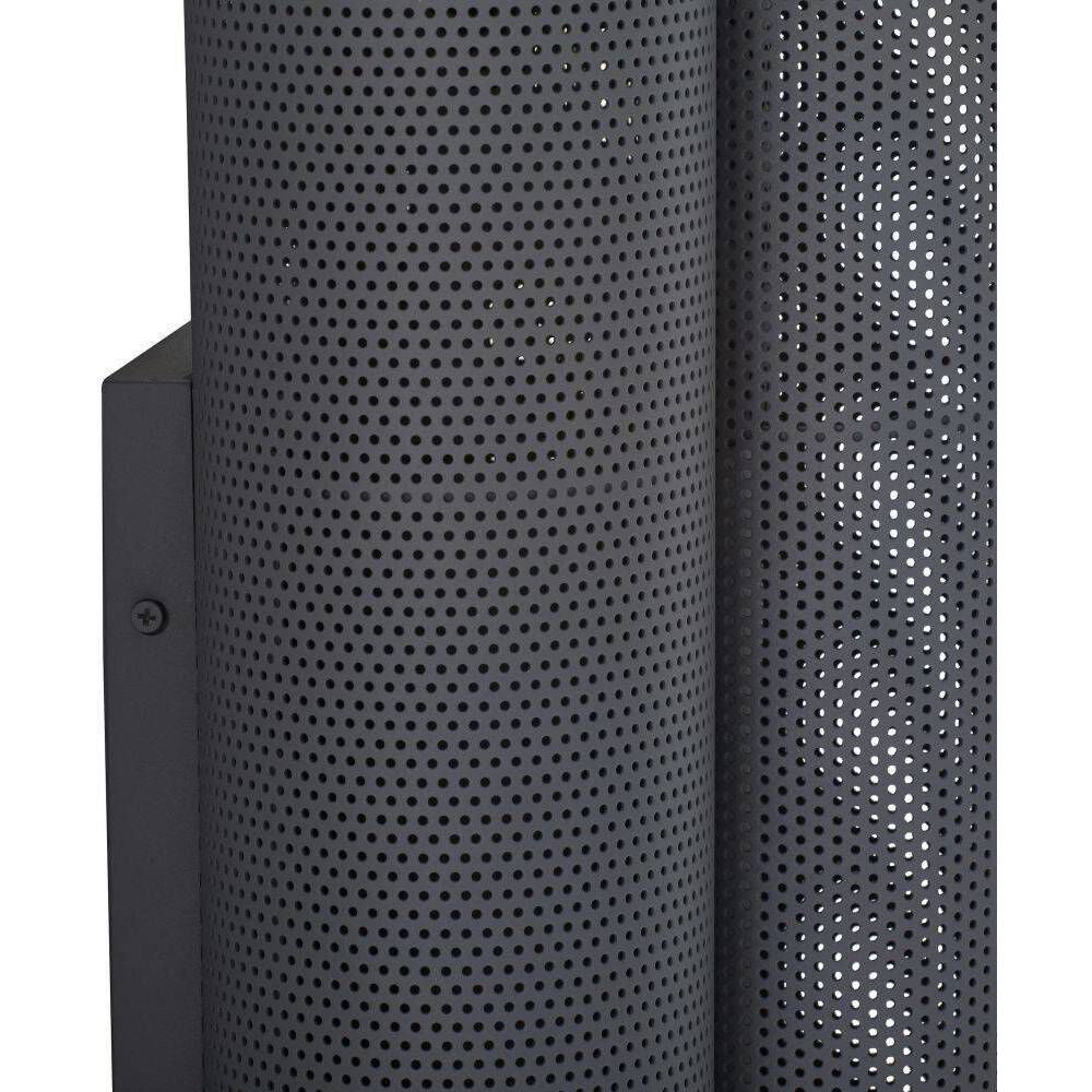 Punch 2 Light 48.5 inch Marine Grade Aged Graphite Outdoor Sconce, Oversized