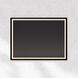 Dusk 36 X 36 inch Black LED Lighted Mirror, Vanita by Oxygen