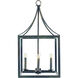 New Traditional 4 Light Siren Pendant Ceiling Light
