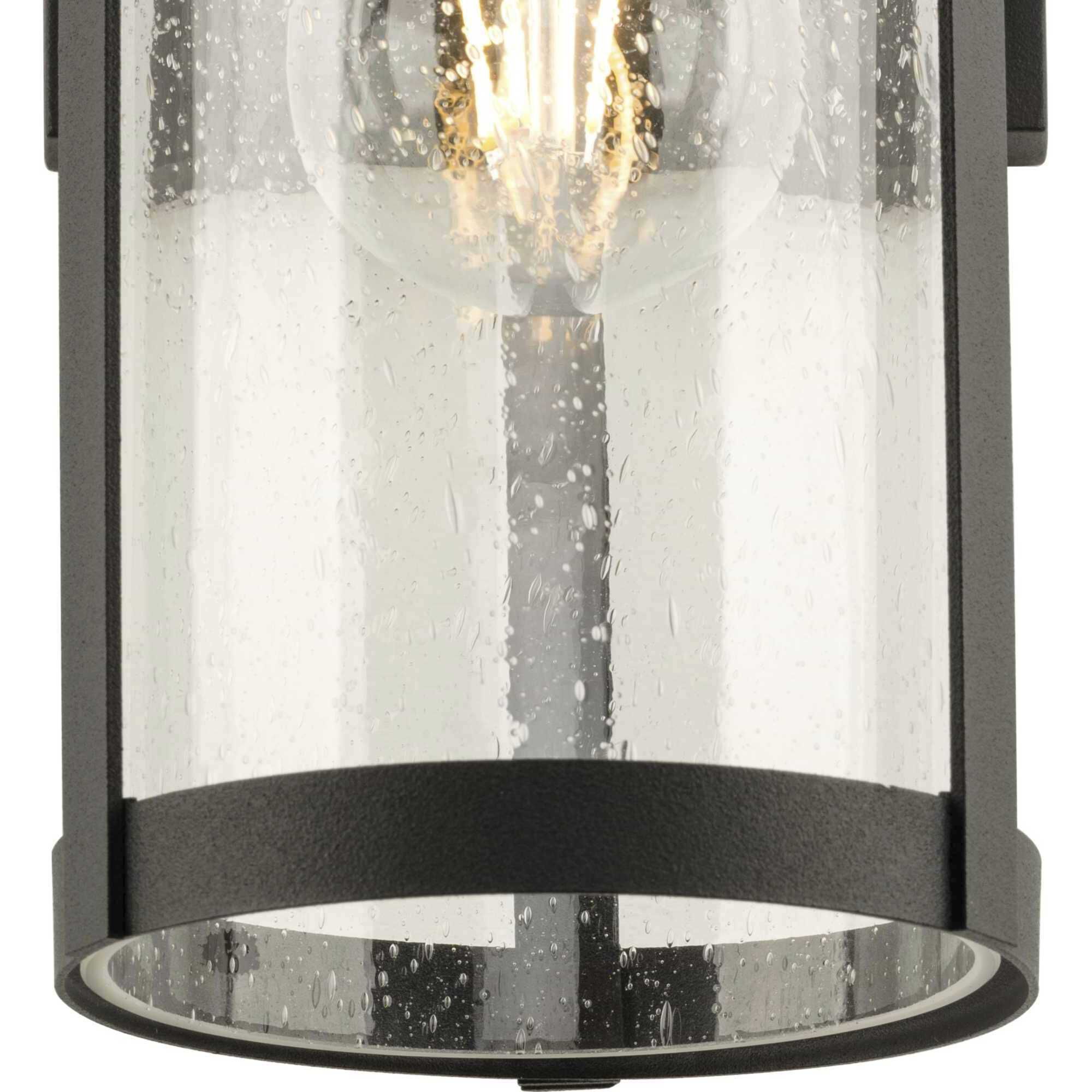 Belden 1 Light 10.37 inch Black Outdoor Wall Lantern